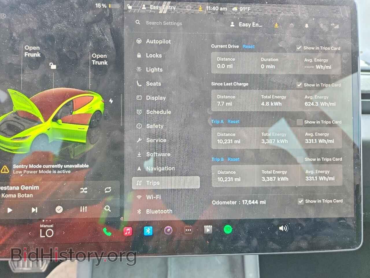 2025 TESLA MODEL 3 - VIN: 5YJ3E1EB8SF941490 - Photo 9