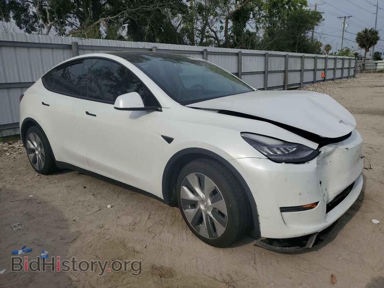2021 TESLA MODEL Y - VIN: 5YJYGDEEXMF077721 - Фото 4