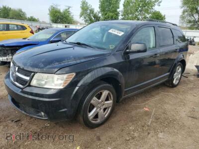 2010 Dodge JOURNEY SXT, black — VIN 3D4PH5FV8AT282841, Copart