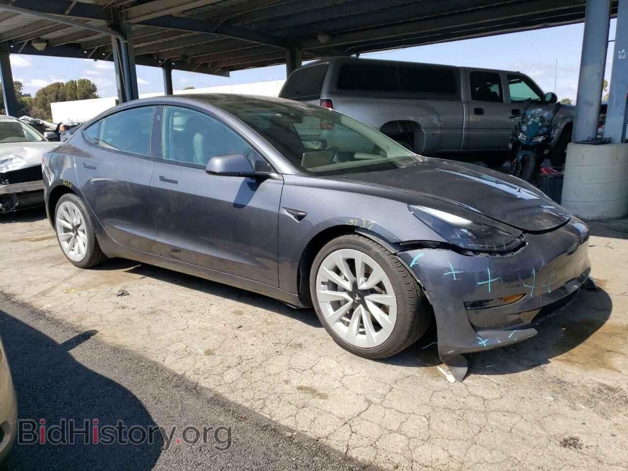 2022 TESLA MODEL 3 - VIN: 5YJ3E1EB4NF142780 - Фото 4