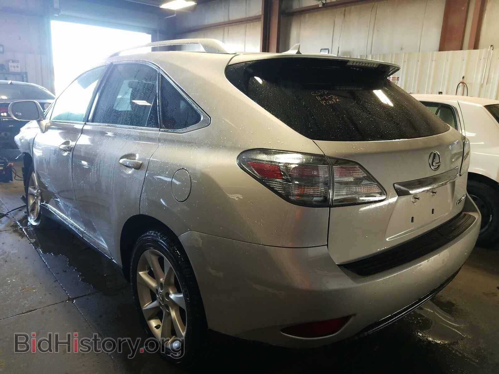 2011 LEXUS RX350 - VIN: 2T2BK1BA0BC096277 - Фото 3