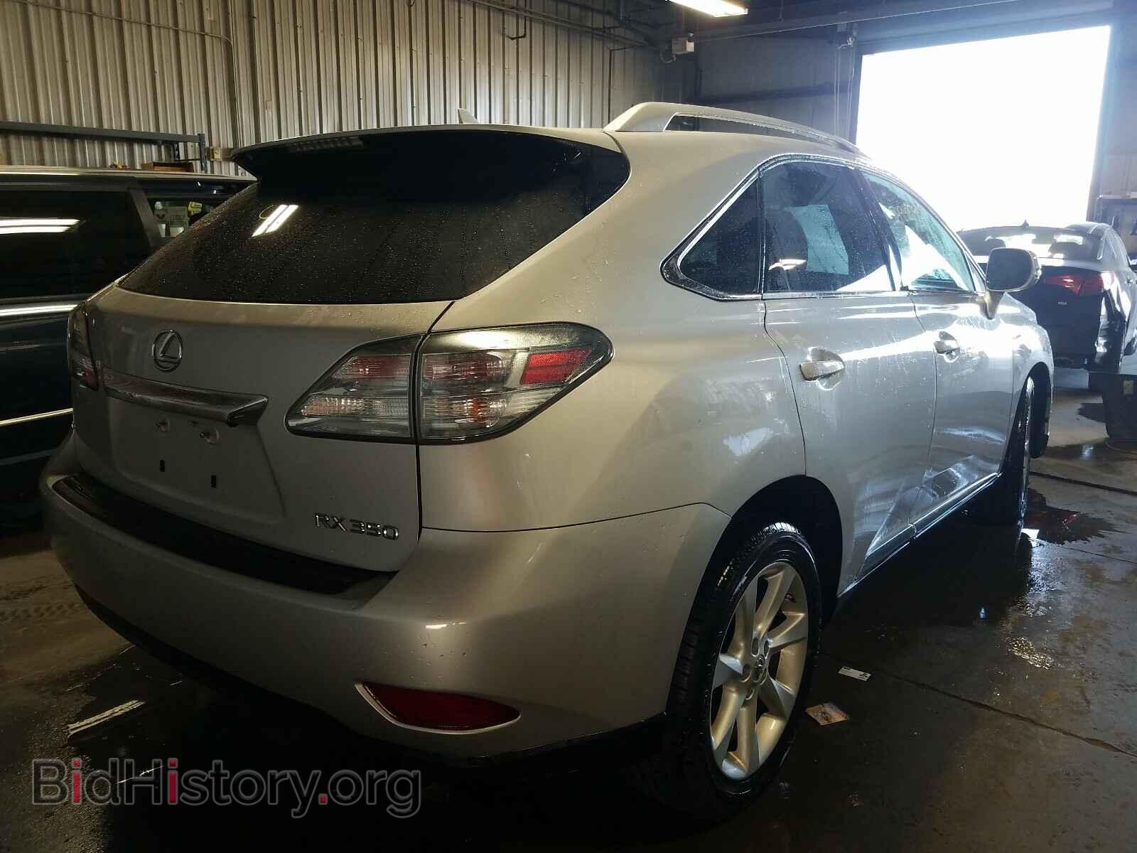 2011 LEXUS RX350 - VIN: 2T2BK1BA0BC096277 - Фото 4