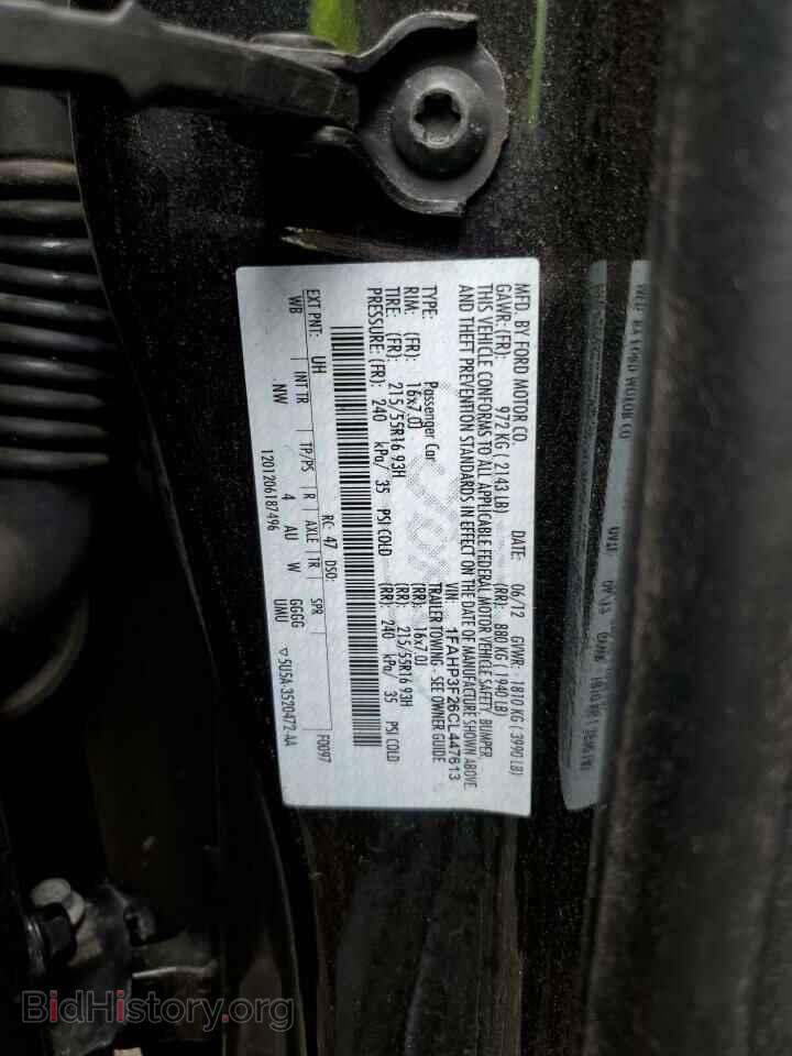 2012 FORD FOCUS - VIN: 1FAHP3F26CL447613 - Photo 10