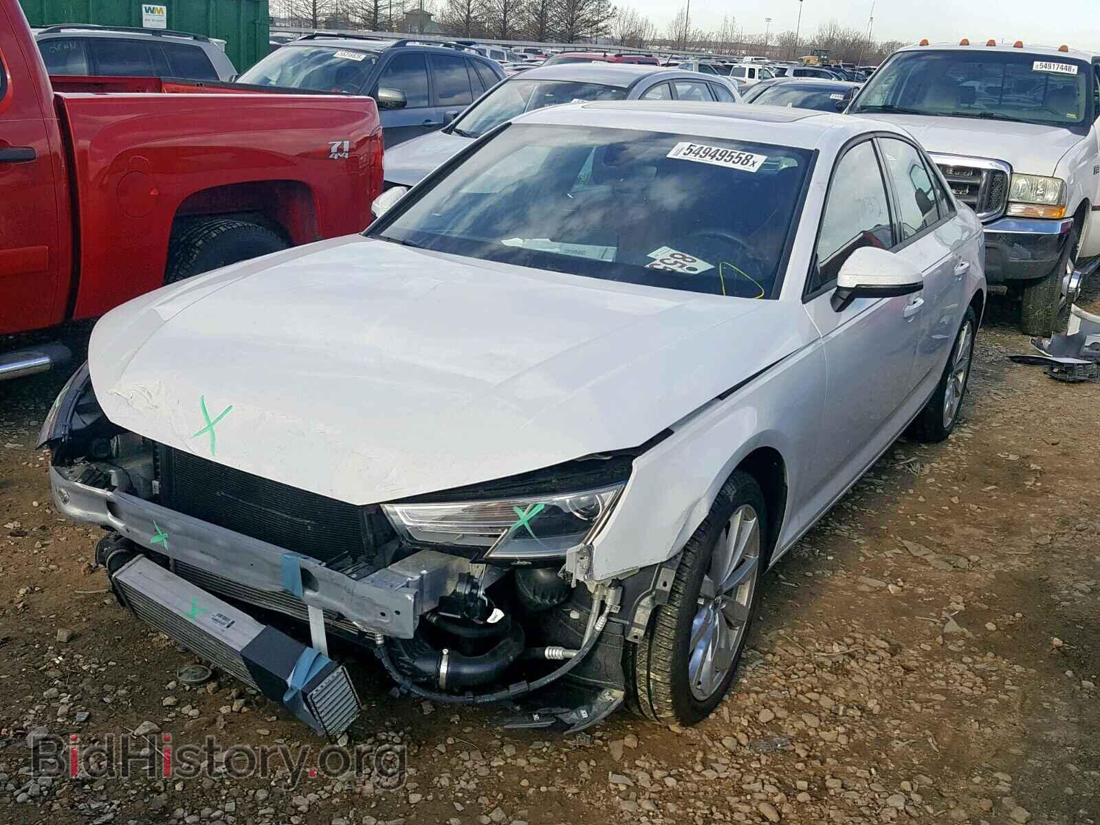 2017 AUDI A4 - VIN: WAUANAF41HA181795 - Фото 2