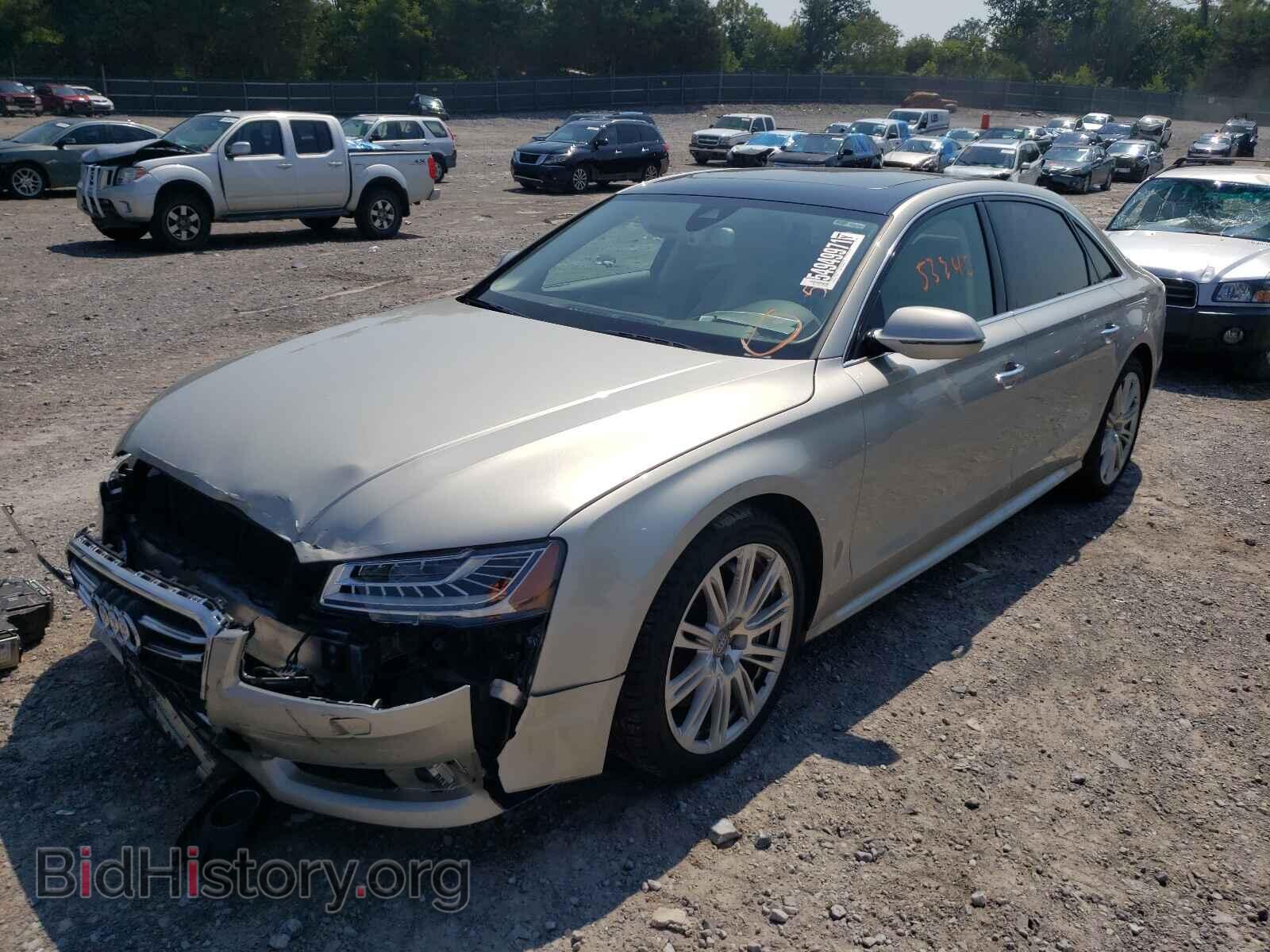 2016 AUDI A8 - VIN: WAU43AFD2GN014467 - Фото 2
