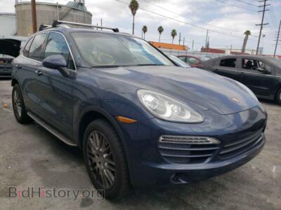 2013 Porsche CAYENNE, blue — VIN WP1AA2A26DLA02495, Copart