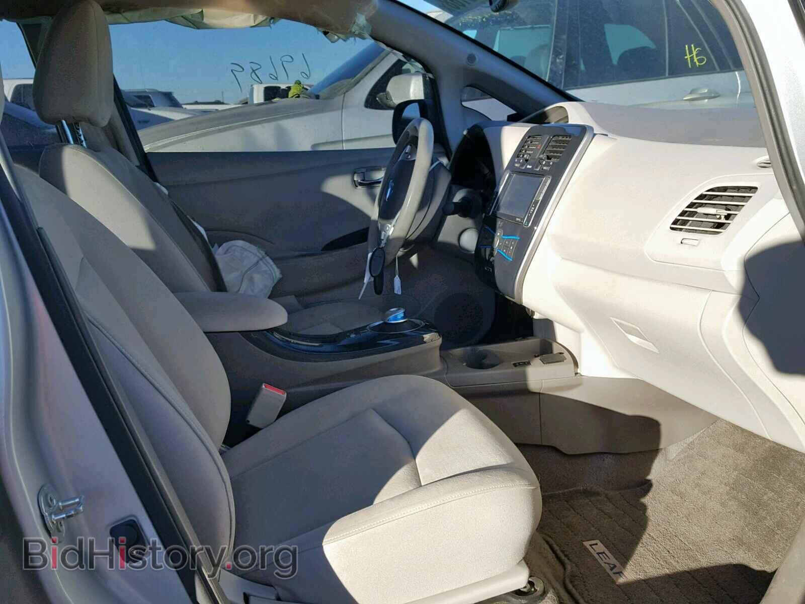 2012 NISSAN LEAF - VIN: JN1AZ0CP2CT016340 - Фото 5