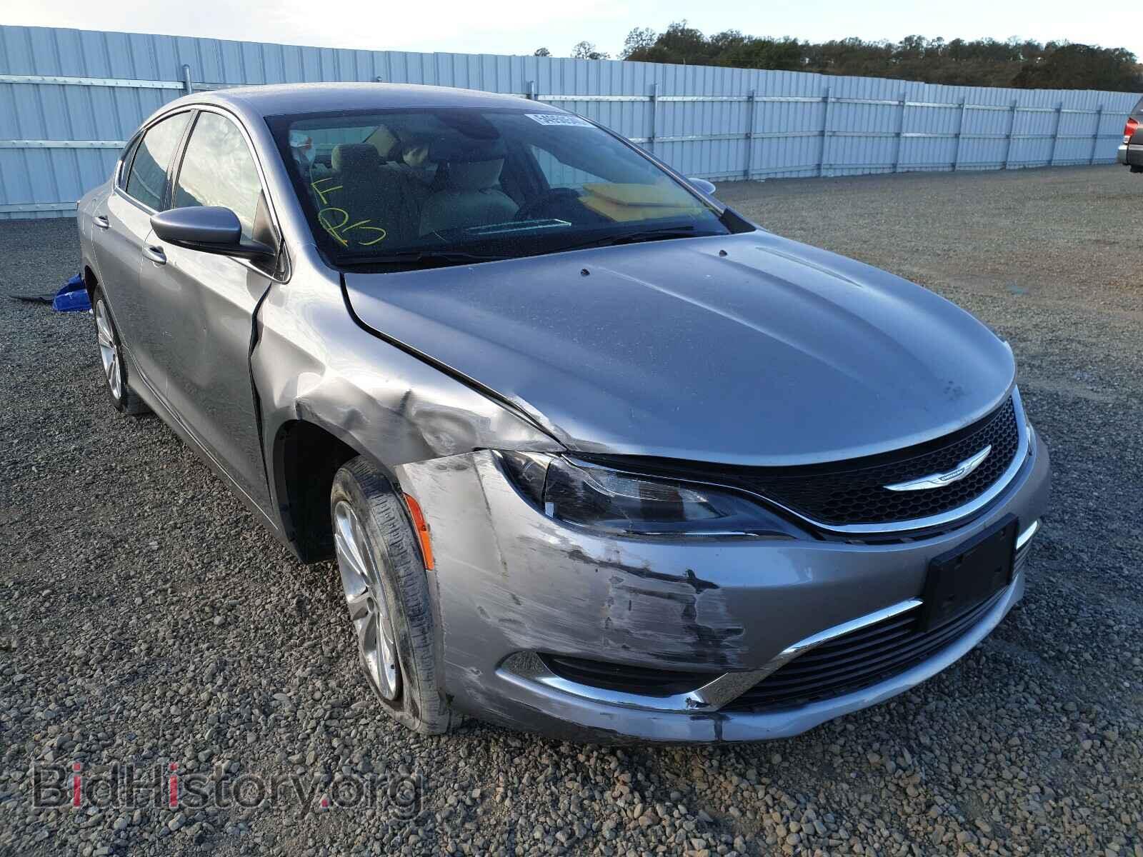 Фотография 1C3CCCAB5GN133960 - CHRYSLER 200 2016