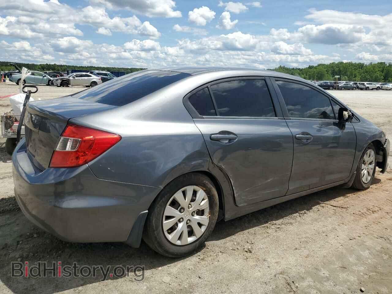 2012 HONDA CIVIC - VIN: 19XFB2F56CE064610 - Фото 3