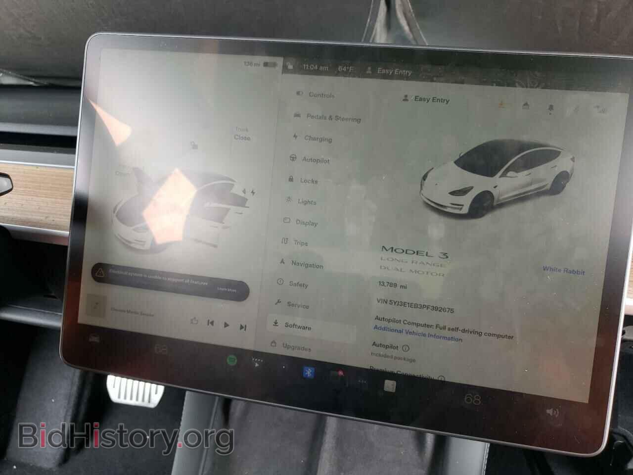 2023 TESLA MODEL 3 - VIN: 5YJ3E1EB3PF392675 - Фото 9