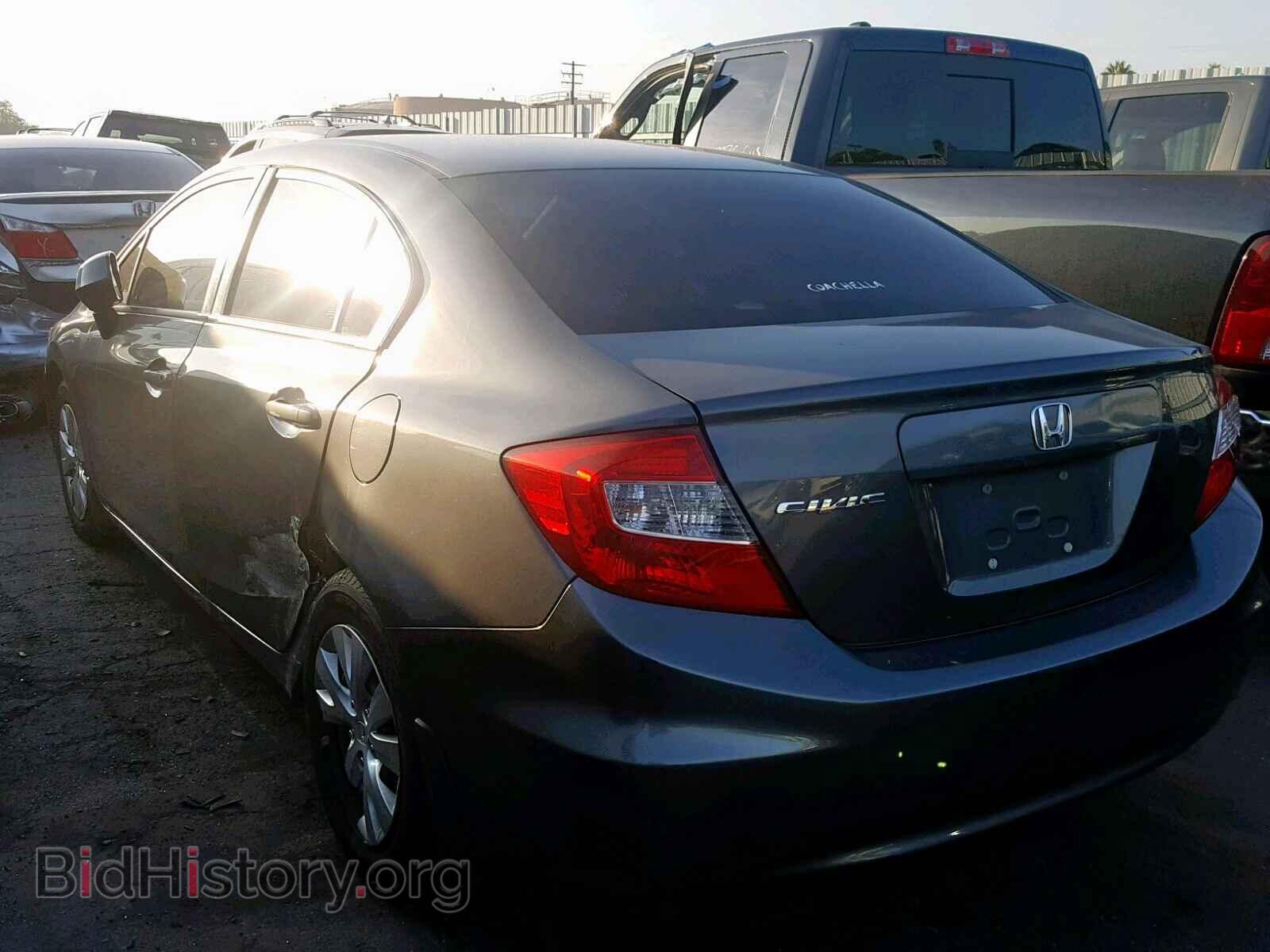 2012 HONDA CIVIC LX - VIN: 19XFB2F55CE360637 - Фото 3