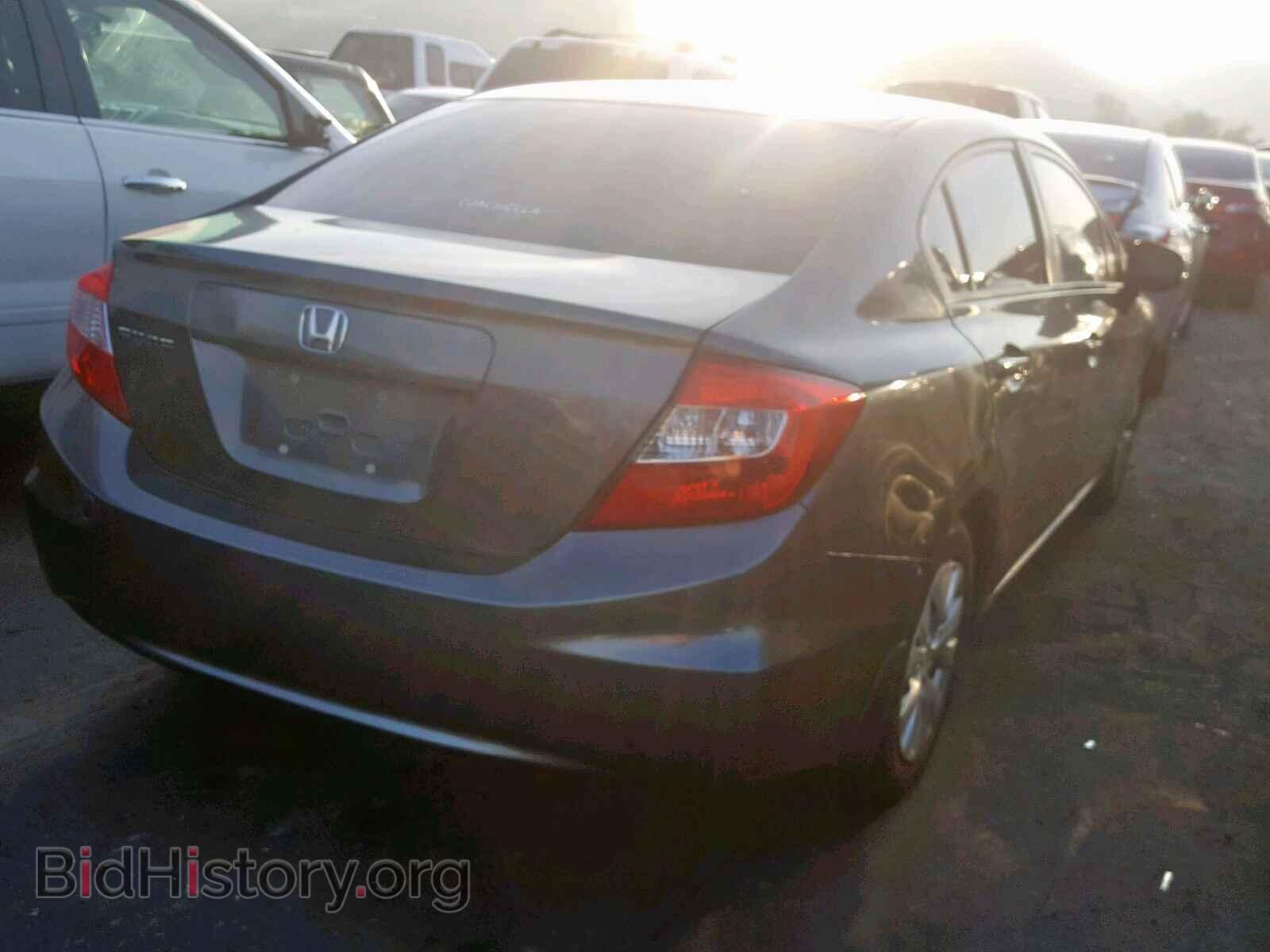 2012 HONDA CIVIC LX - VIN: 19XFB2F55CE360637 - Фото 4