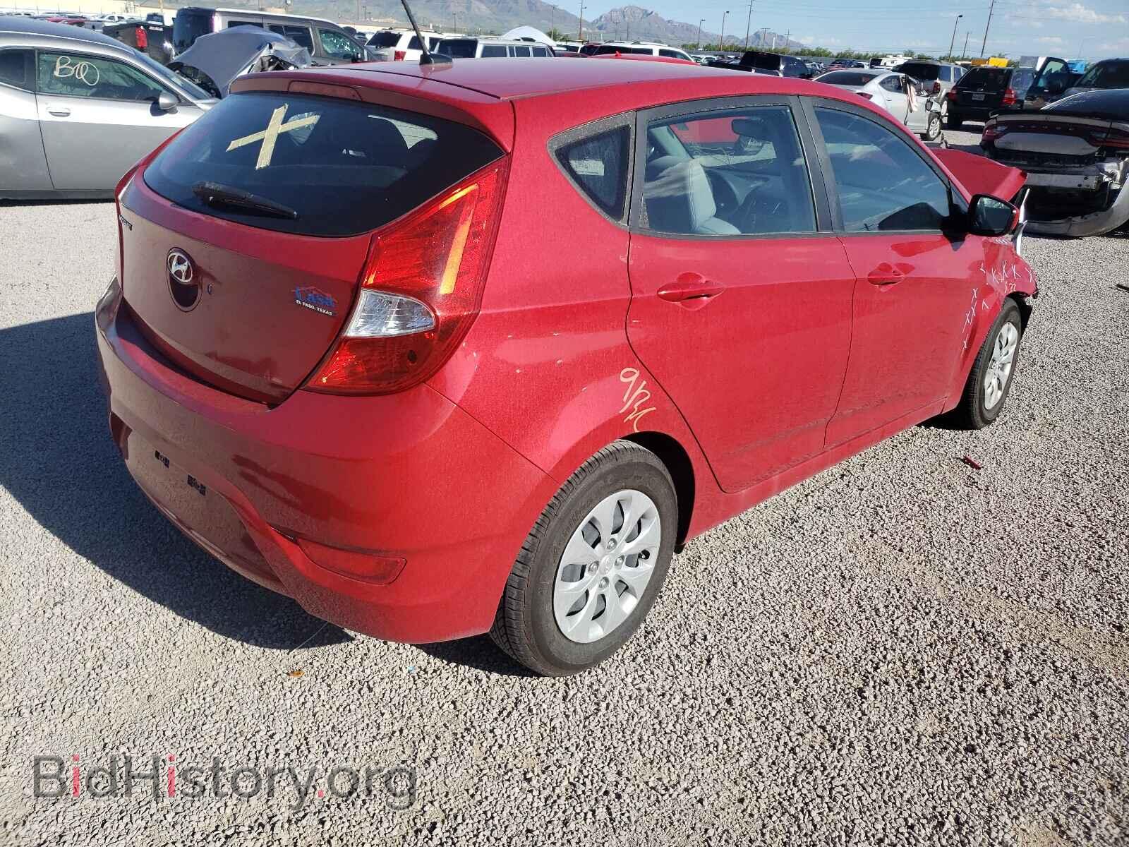 2017 HYUNDAI ACCENT - VIN: KMHCT5AE3HU341940 - Фото 4