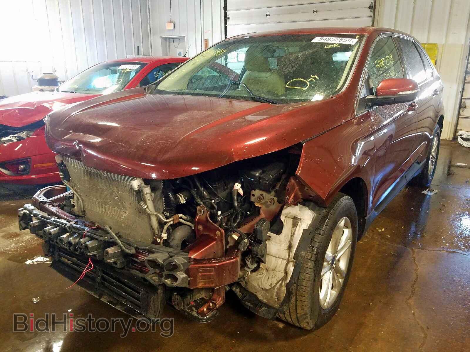 2015 FORD EDGE SEL - VIN: 2FMTK4J96FBC06244 - Photo 2