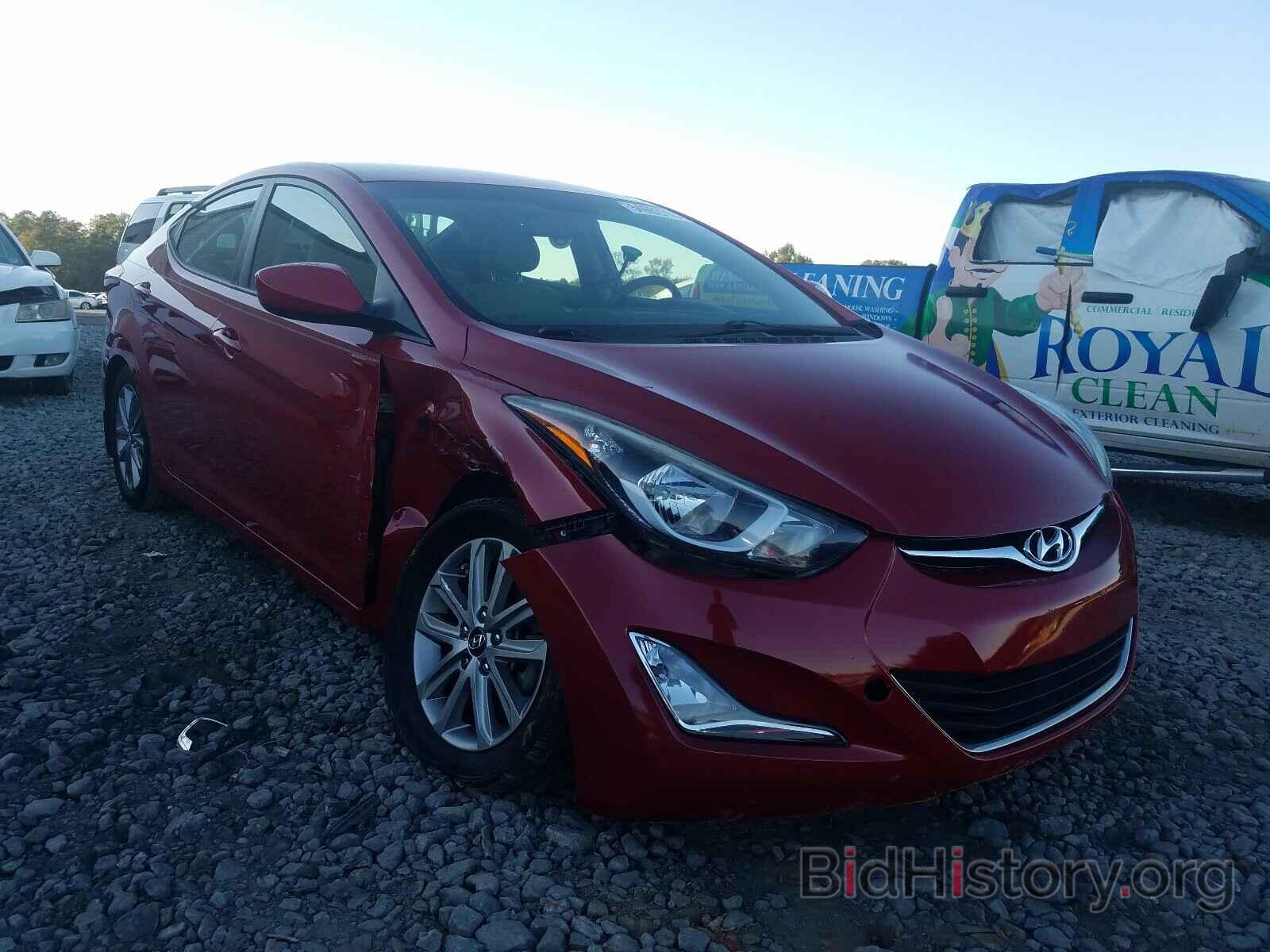 Photo KMHDH4AE1EU048095 - HYUNDAI ELANTRA 2014