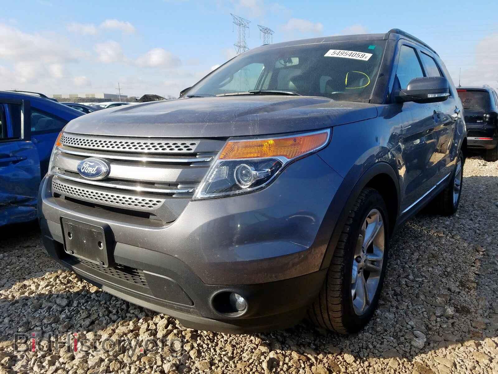 2013 FORD EXPLORER L - VIN: 1FM5K8F81DGC53445 - Фото 2