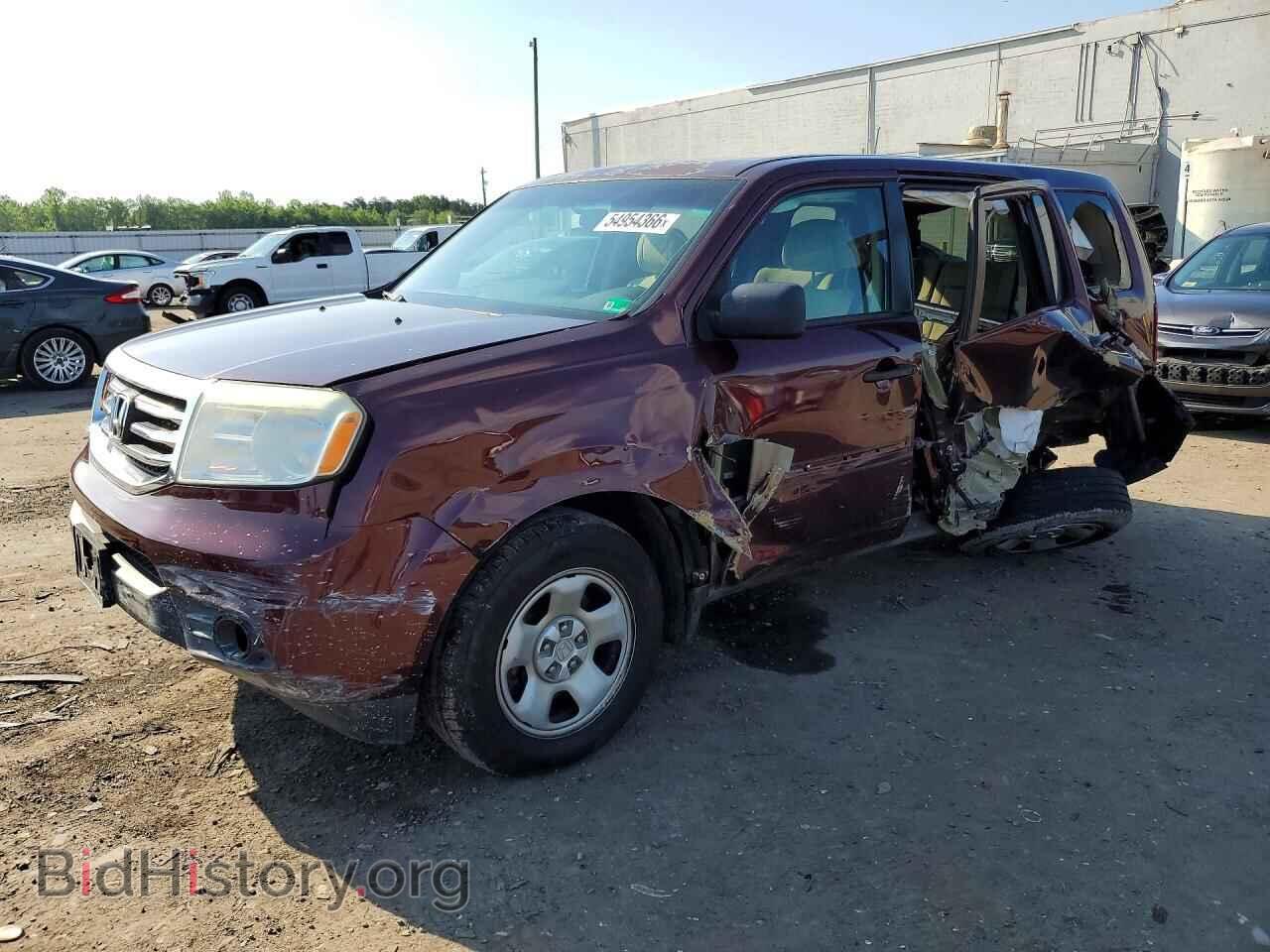 Фотография 5FNYF3H27EB010865 - HONDA PILOT 2014