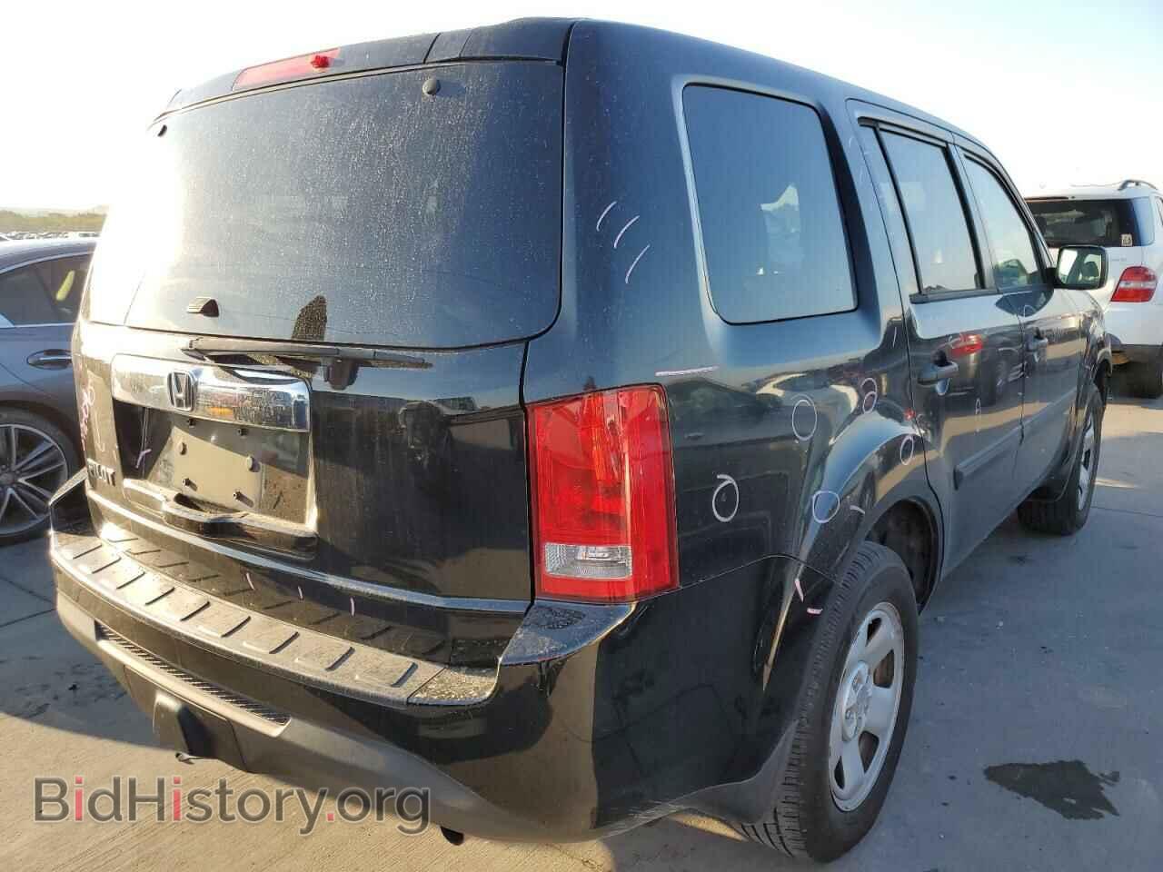 2012 HONDA PILOT - VIN: 5FNYF3H20CB004595 - Фото 4