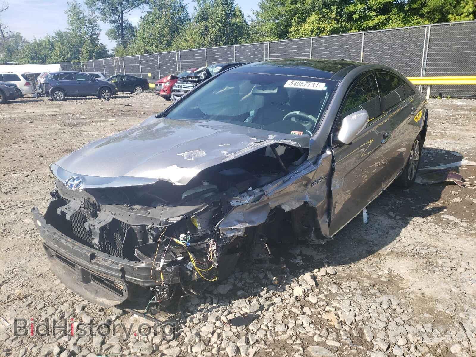 2014 HYUNDAI SONATA - VIN: KMHEC4A40EA103924 - Фото 2