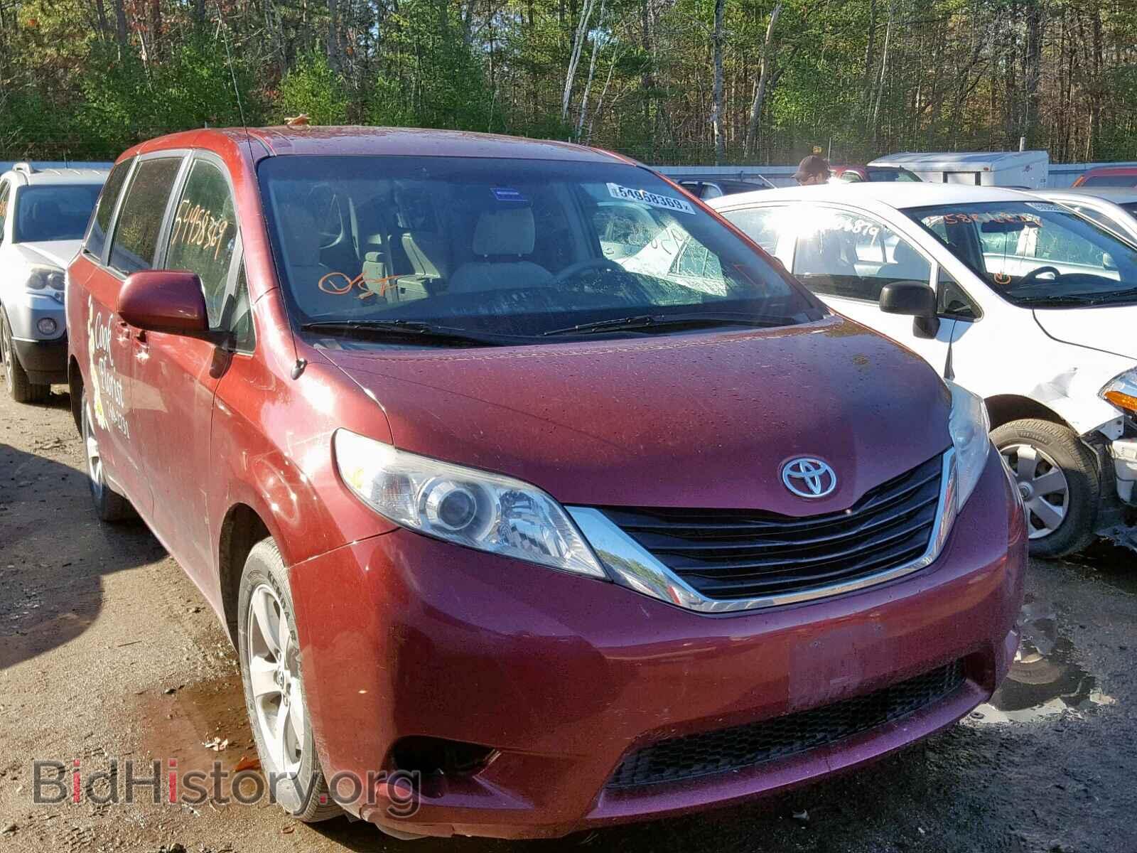 Photo 5TDKA3DC5BS007733 - TOYOTA SIENNA BAS 2011