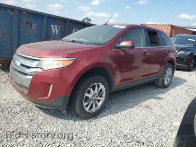 2014 Ford EDGE Limited, красный — VIN 2FMDK3KC2EBB60242, Copart