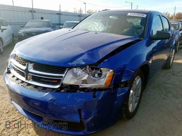2014 DODGE AVENGER - VIN: 1C3CDZAB2EN110097 - Фото 2