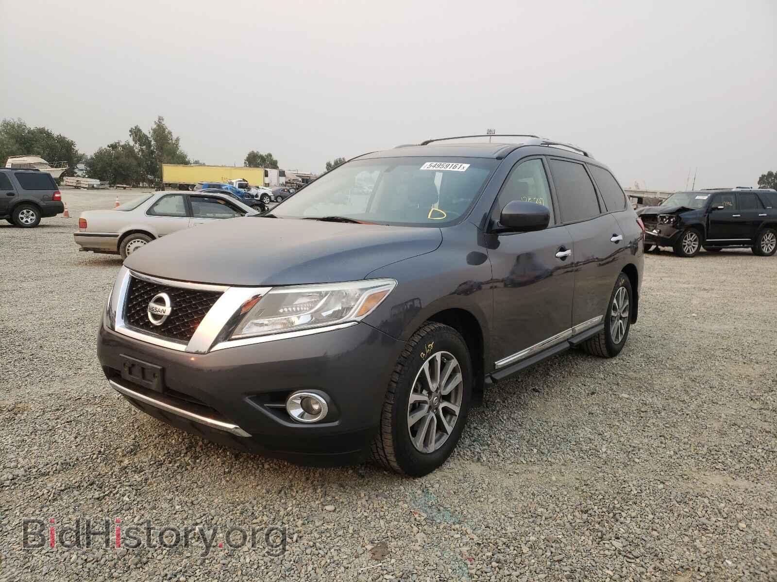 2014 NISSAN PATHFINDER - VIN: 5N1AR2MN1EC607876 - Фото 2
