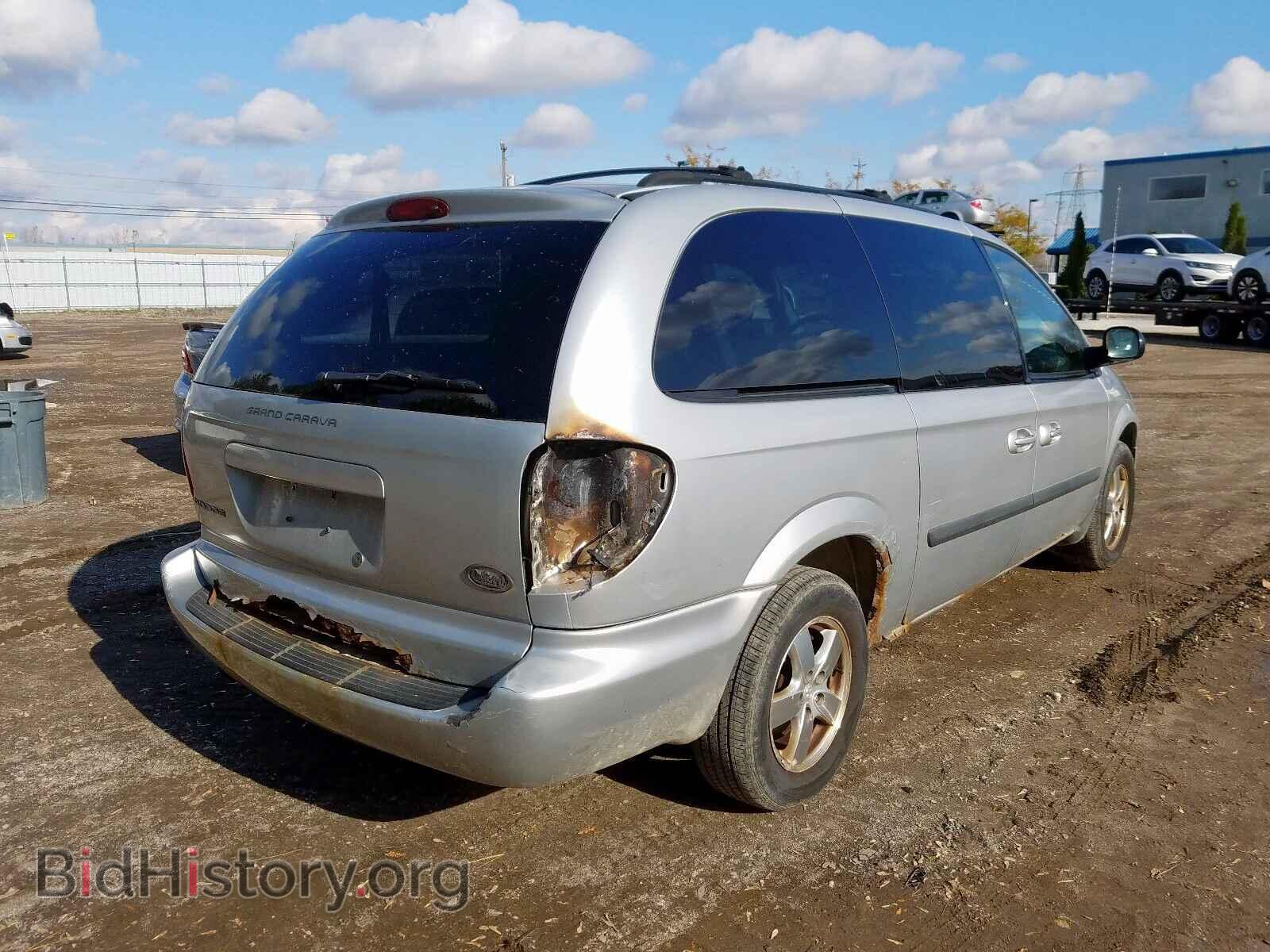 2007 DODGE CARAVAN - VIN: 1D4GP24R87B113887 - Фото 4