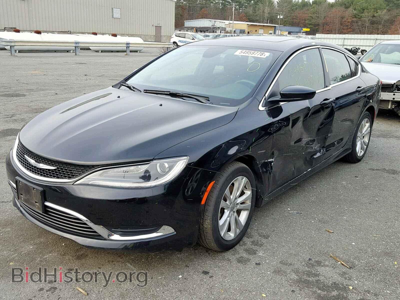 2016 CHRYSLER 200 - VIN: 1C3CCCAB7GN133586 - Фото 2