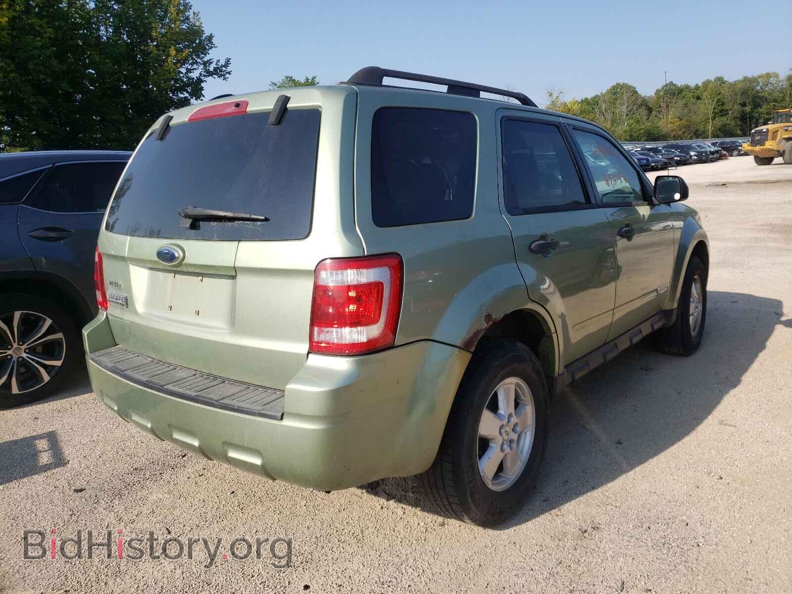 2008 FORD ESCAPE - VIN: 1FMCU03Z08KC81370 - Фото 4