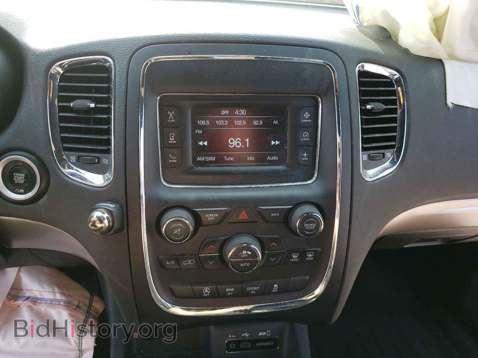 2016 DODGE DURANGO - VIN: 1C4RDJAGXGC465052 - Photo 9
