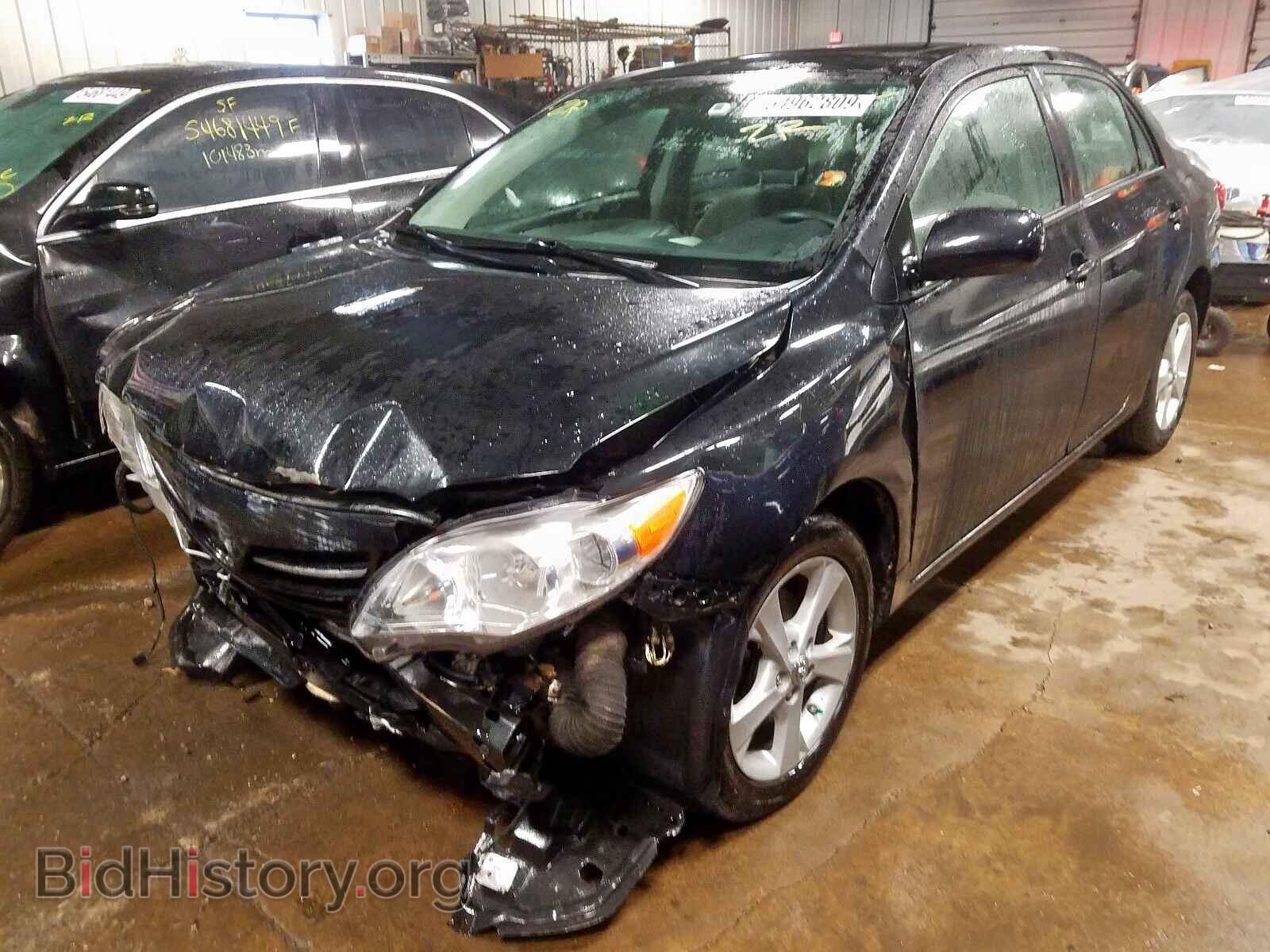 2013 TOYOTA COROLLA BA - VIN: 2T1BU4EE0DC934955 - Фото 2
