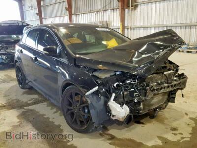 2016 Ford FOCUS Focus RS, black — VIN WF0DP3TH1G4115707, Copart