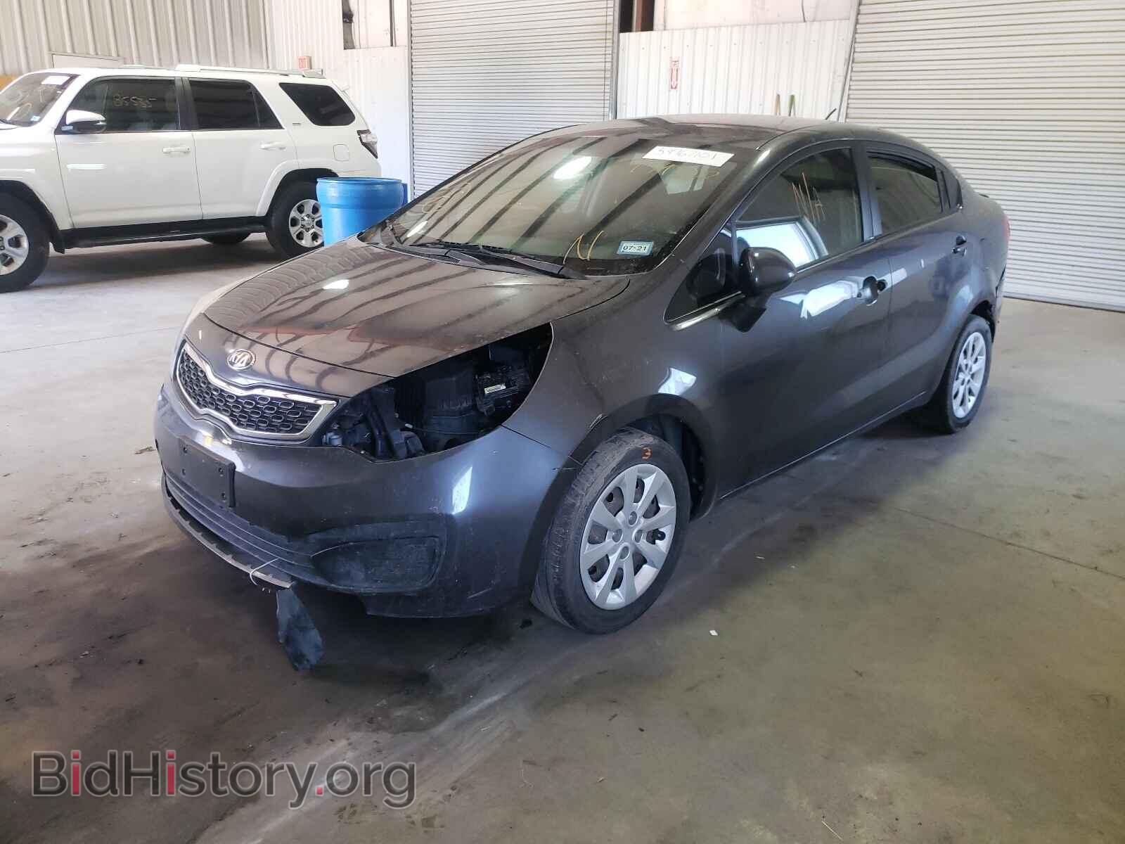 2013 KIA RIO - VIN: KNADN4A37D6179320 - Фото 2