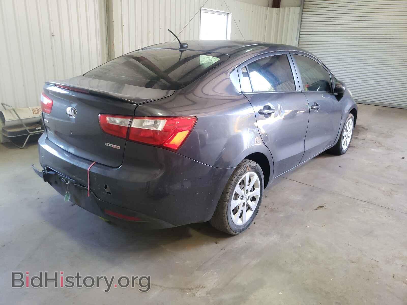 2013 KIA RIO - VIN: KNADN4A37D6179320 - Фото 4