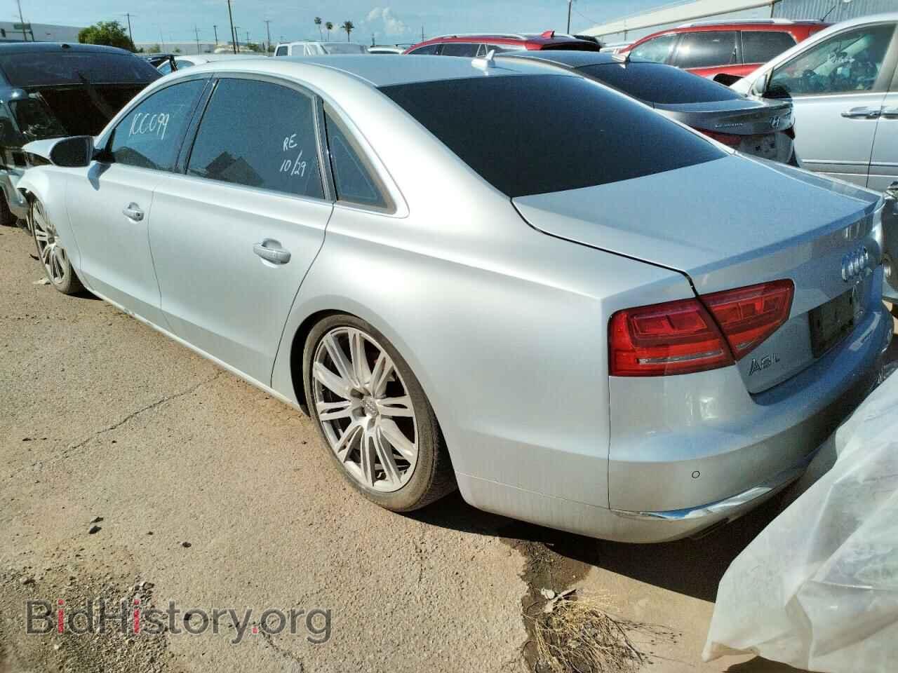 2013 AUDI A8 - VIN: WAURGAFD1DN033792 - Фото 3