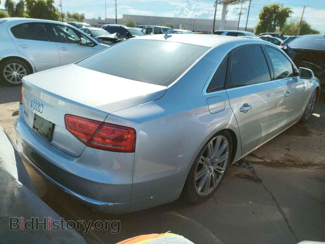 2013 AUDI A8 - VIN: WAURGAFD1DN033792 - Фото 4