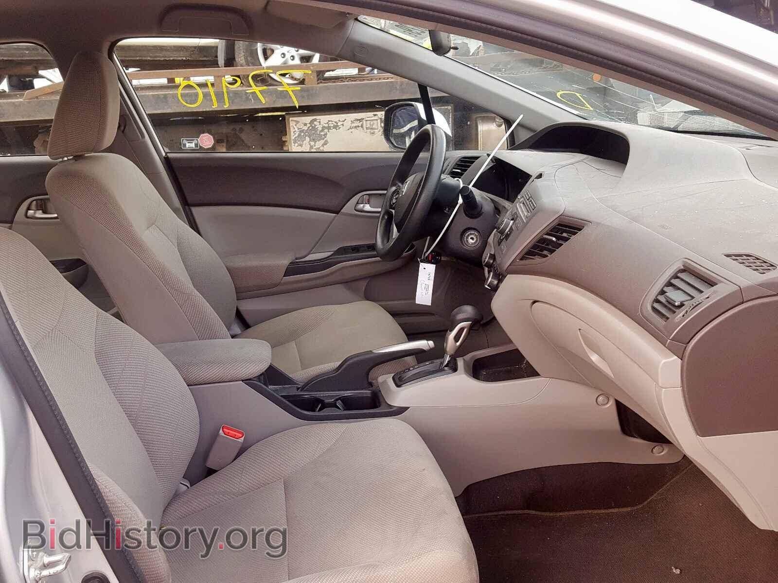 2012 HONDA CIVIC LX - VIN: 2HGFB2F49CH048138 - Фото 5