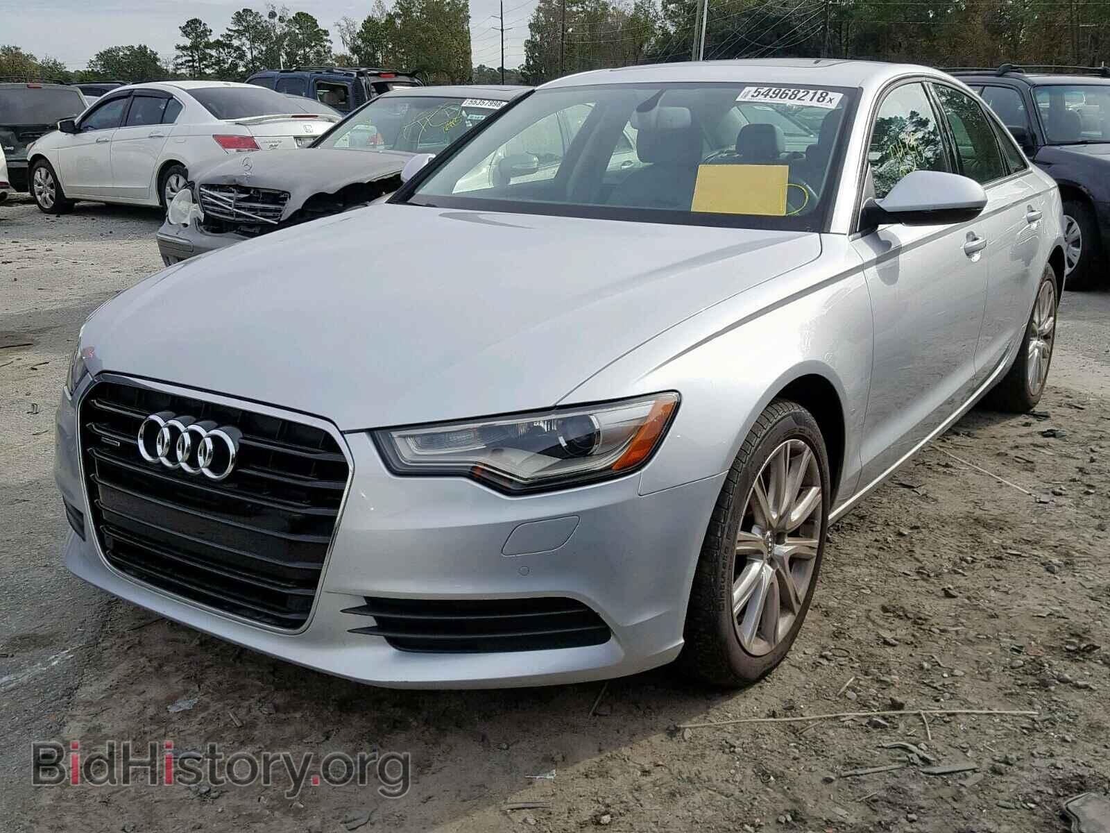 2014 AUDI A6 - VIN: WAUGFAFC4EN114577 - Фото 2