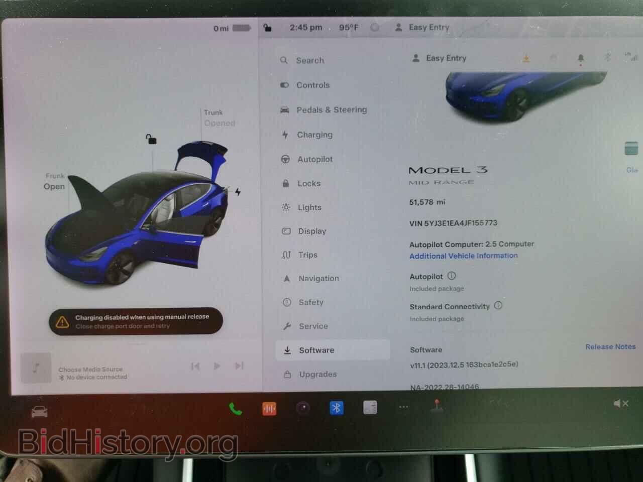 2018 TESLA MODEL 3 - VIN: 5YJ3E1EA4JF155773 - Фото 9