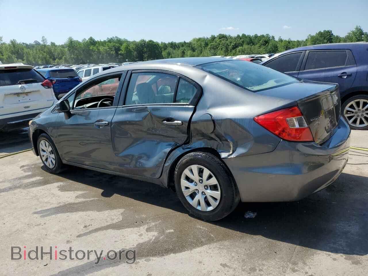 2012 HONDA CIVIC - VIN: 2HGFB2E5XCH561568 - Photo 2