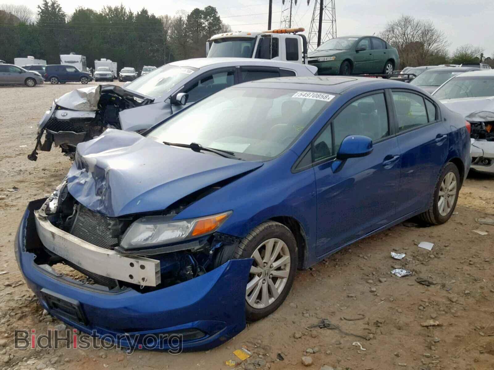 2012 HONDA CIVIC - VIN: 2HGFB2F87CH501109 - Фото 2
