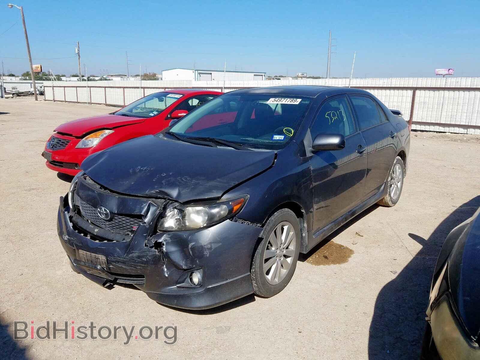 2010 TOYOTA COROLLA BA - VIN: 2T1BU4EE2AC418074 - Фото 2