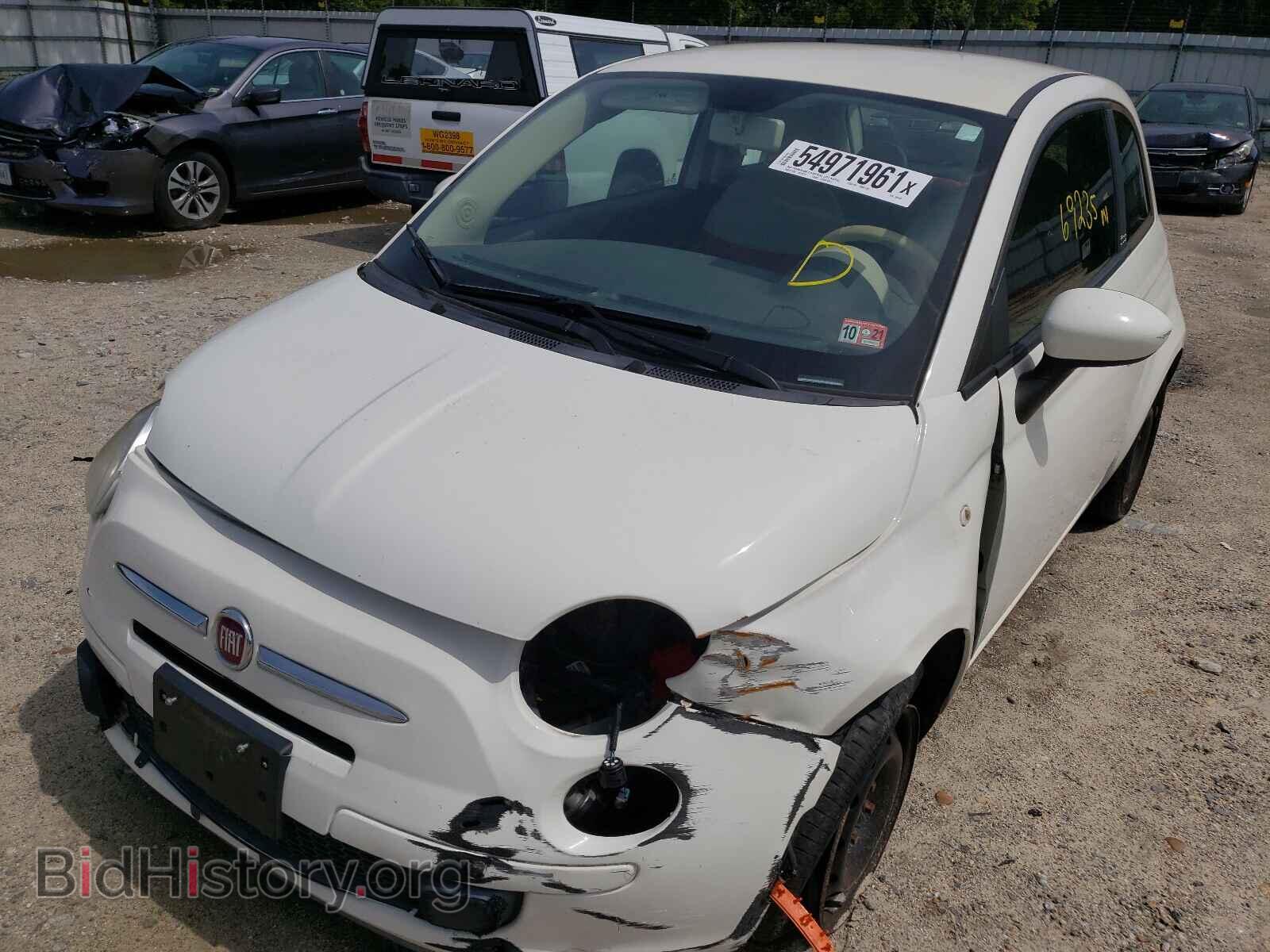 2012 FIAT 500 - VIN: 3C3CFFAR0CT384708 - Photo 2