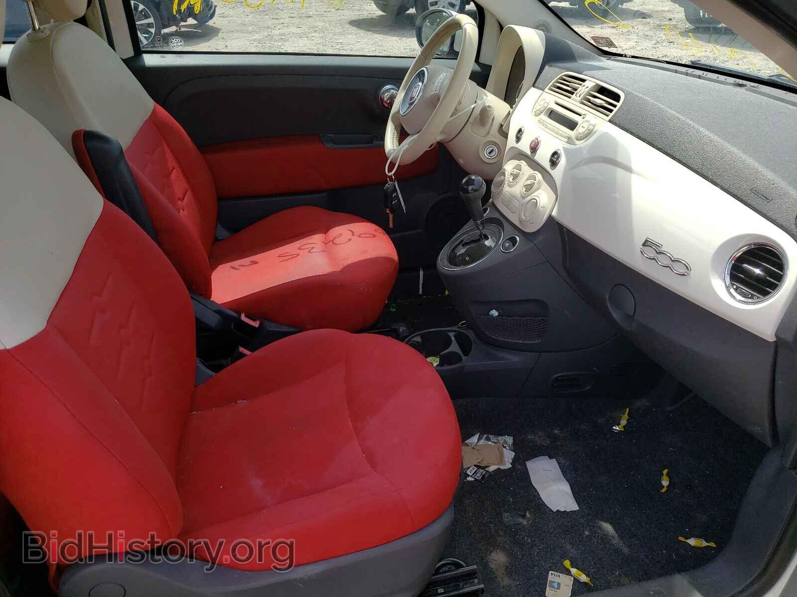 2012 FIAT 500 - VIN: 3C3CFFAR0CT384708 - Photo 5