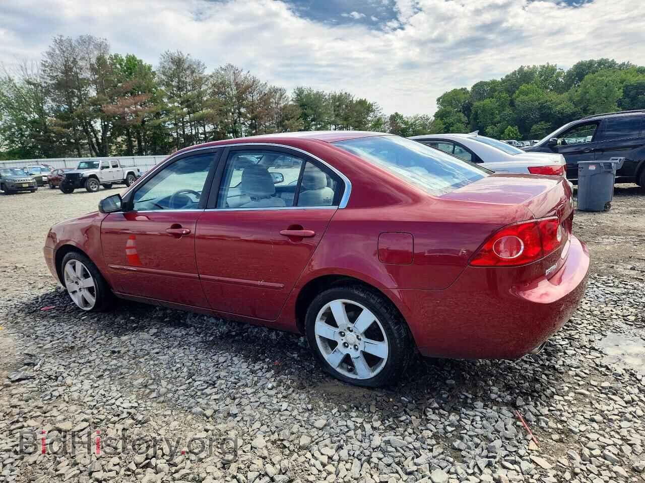 2007 KIA OPTIMA - VIN: KNAGE124375146358 - Фото 2