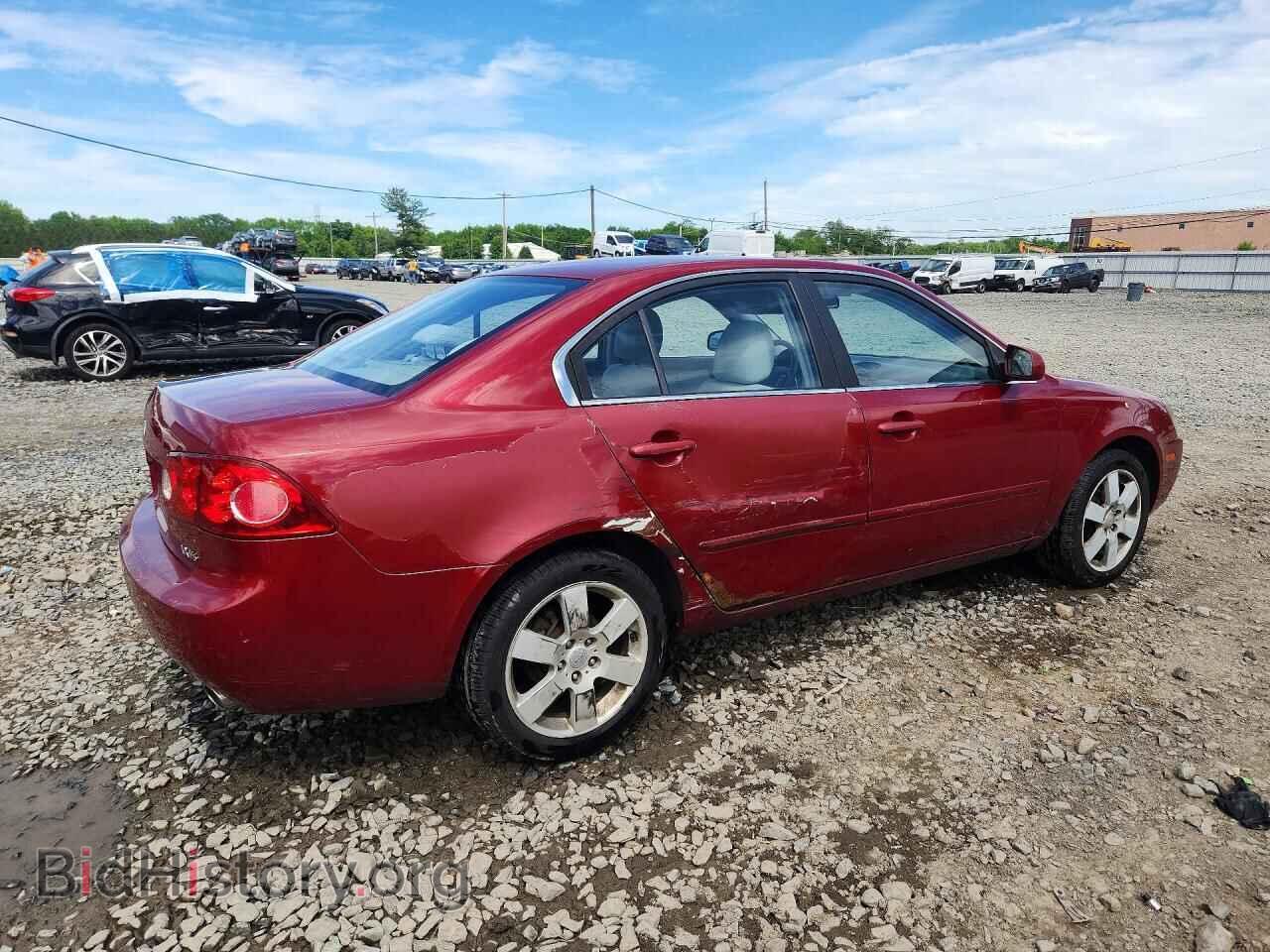 2007 KIA OPTIMA - VIN: KNAGE124375146358 - Фото 3