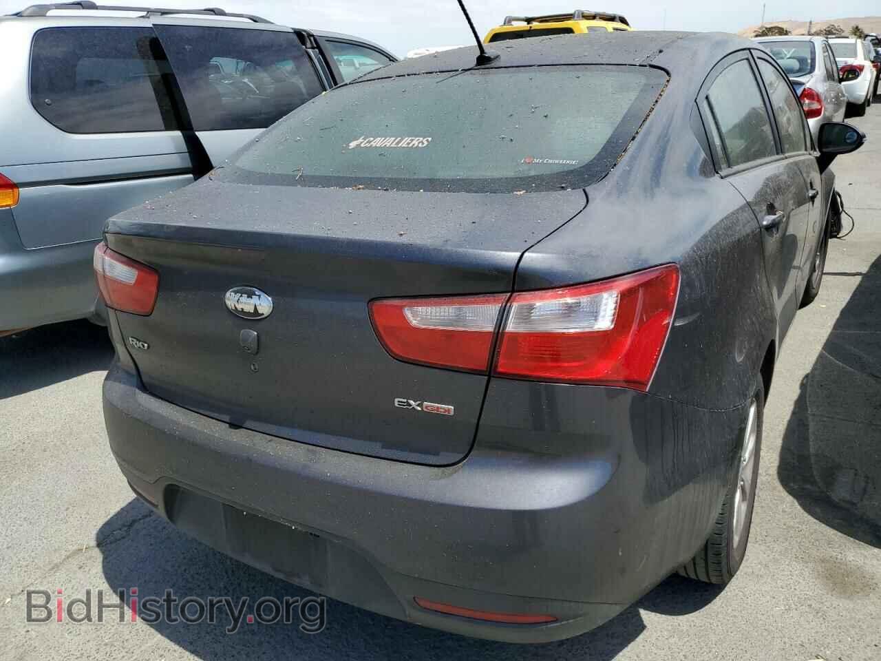 2013 KIA RIO - VIN: KNADN4A37D6201557 - Фото 4