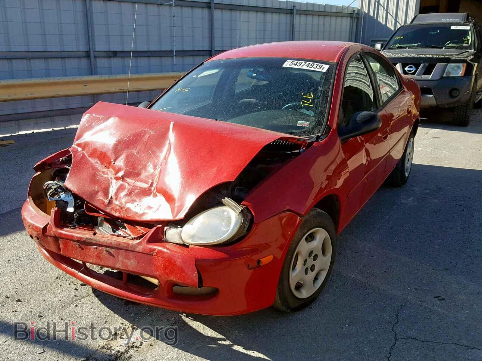 2002 DODGE NEON - VIN: 1B3ES26C72D578980 - Фото 2