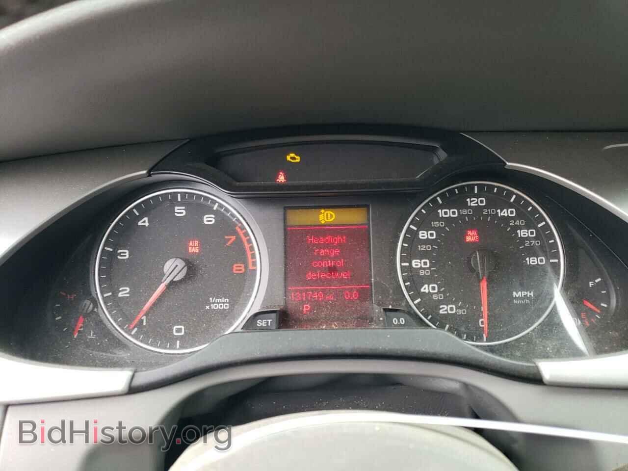 2012 AUDI A4 - VIN: WAUAFAFL5CA118860 - Фото 9